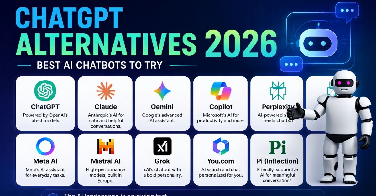 ChatGPT Alternatives 2026: Best AI Chatbots to Try